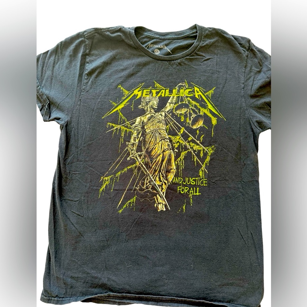 Metallica band t-shirt